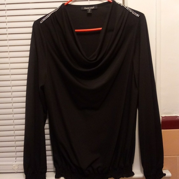 Dressy Black Evening Top - Picture 1 of 1
